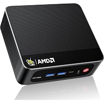 Beelink Mini PC, Ser5 5800H AMD Ryzen 7 (até 4,4 GHz) 16GB DDR4